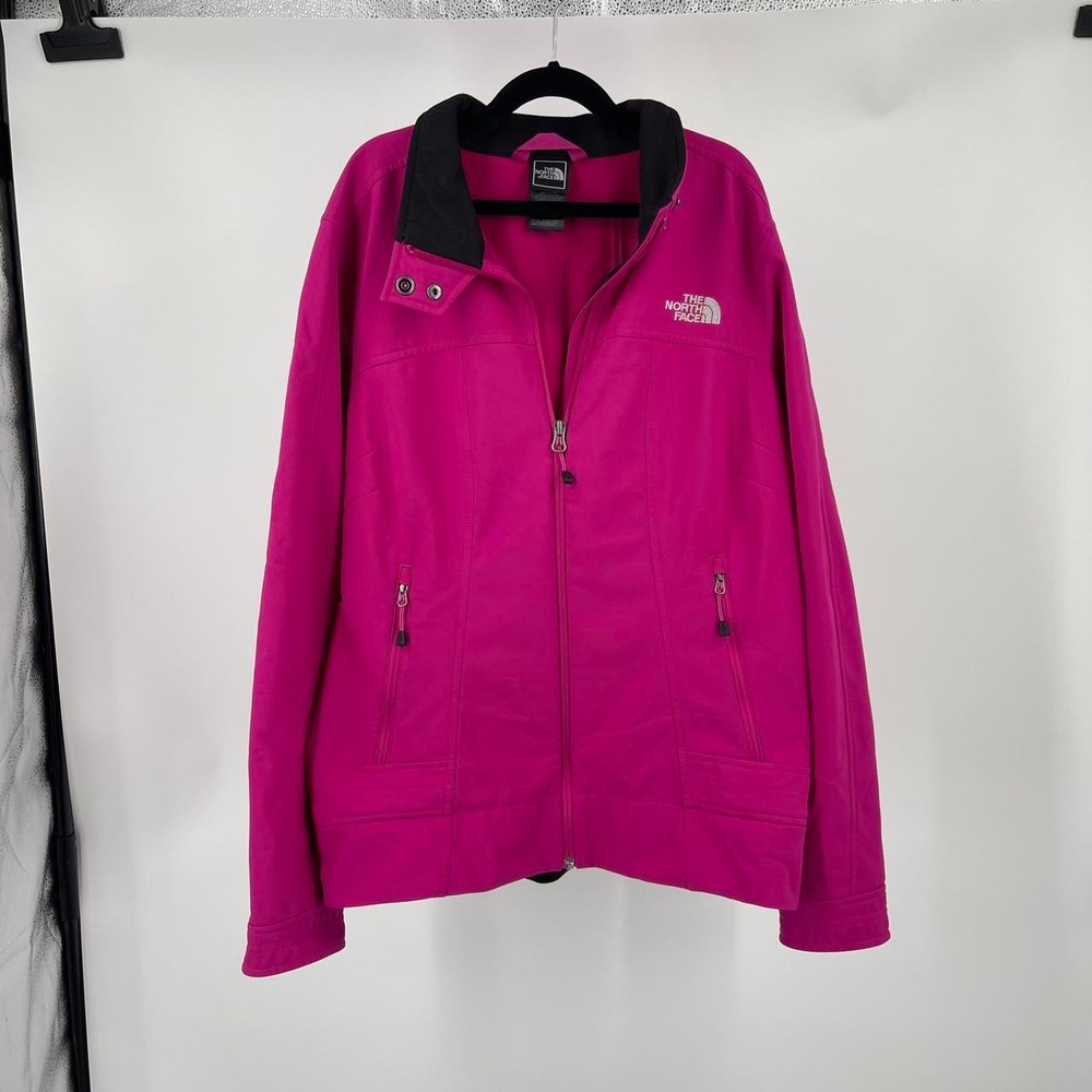 The North Face Women's Calentino Jacket L Lightweight Zip L Hiking Gorpcore Pink